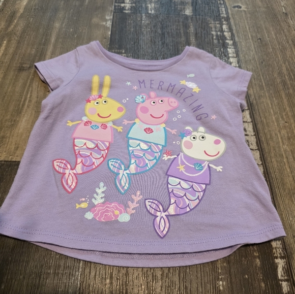 Jumping Beans Lavender Mermaid Friends Tee - Picture 1 of 6
